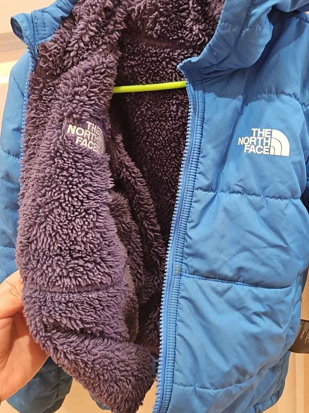 Kids Blue Puffer Jacket - The North Face